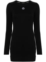 Marine Serre Crescent Moon-embroidered mini dress