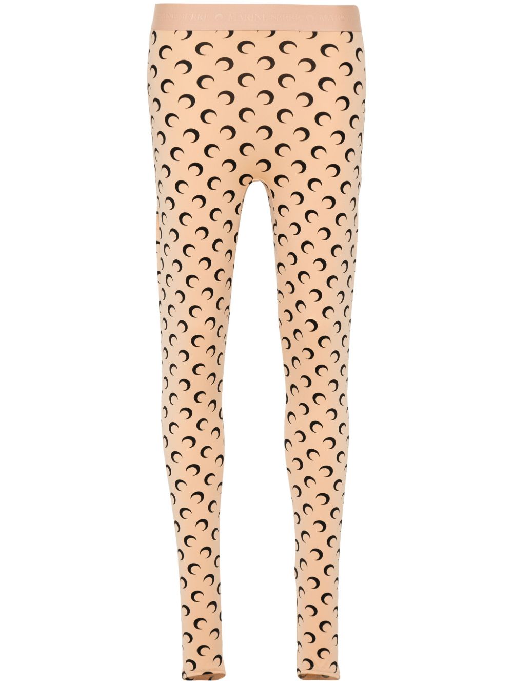 Marine Serre Fuseaux Moon recycled-jersey leggings