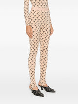 Marine Serre Fuseaux Moon recycled-jersey leggings