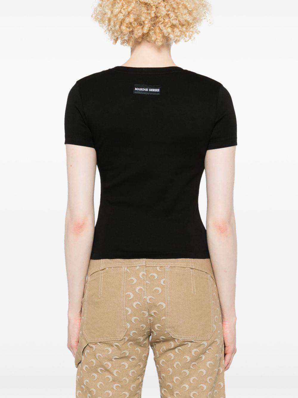 Marine Serre Moon logo T-shirt