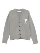 Ami Paris Sweaters Grey