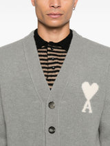 Ami Paris Sweaters Grey