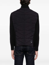 Emporio Armani Quilted panelled padded jacket