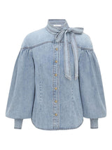 Zimmermann Shirts Clear Blue