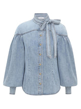 Zimmermann Shirts Clear Blue