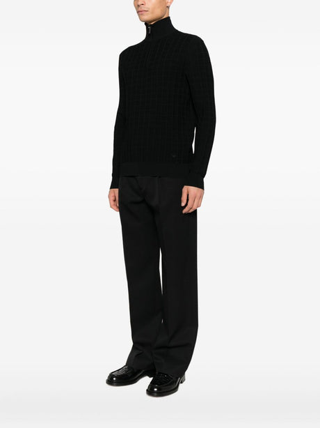 Emporio Armani Sweaters Black