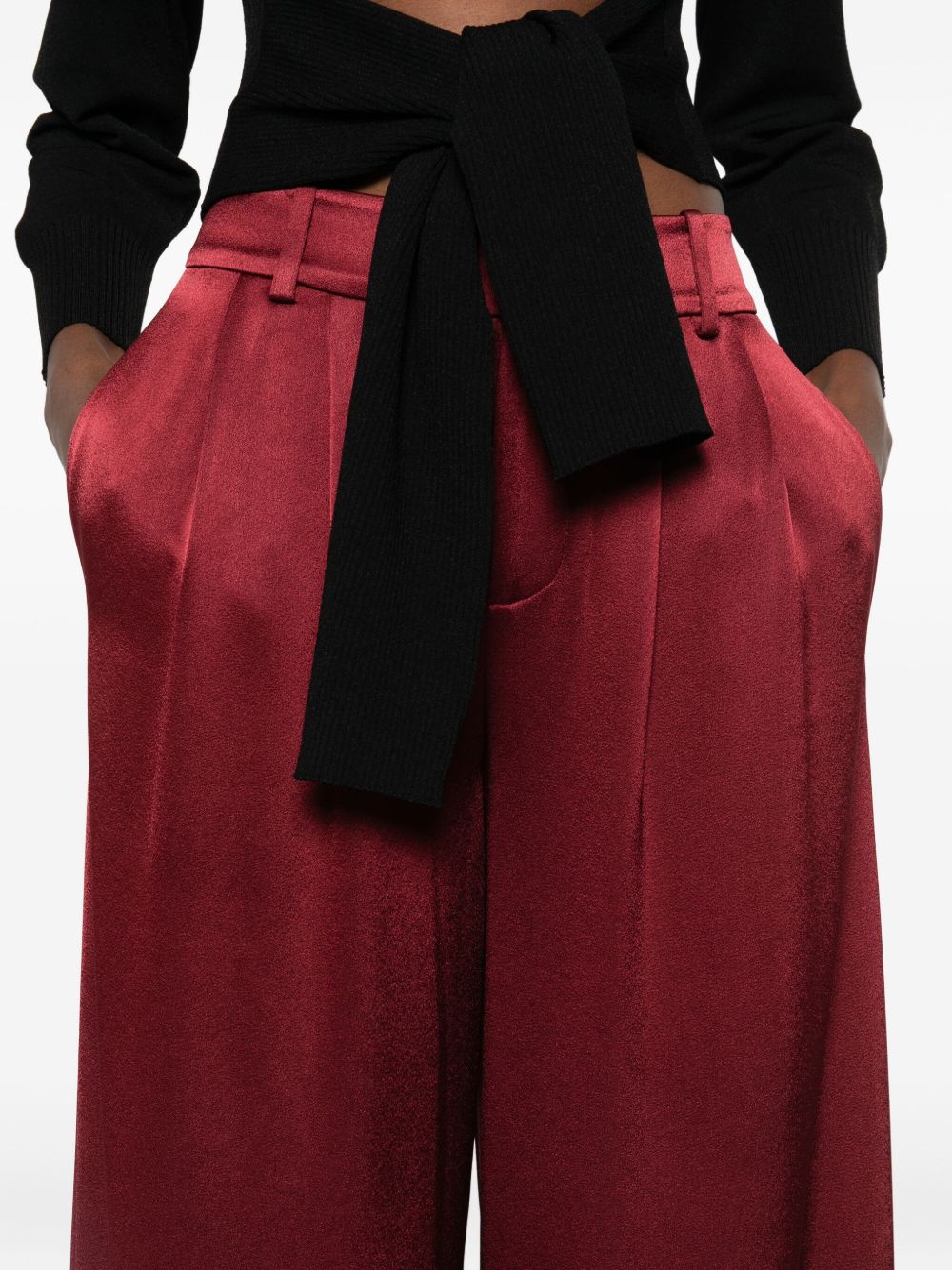 Alice + Olivia Trousers Bordeaux
