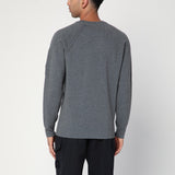C.P. Company Grey wool-blend sweater