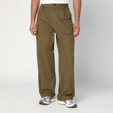 C.P. Company Beige-green cotton trousers