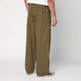 C.P. Company Beige-green cotton trousers