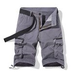 Workwear Shorts Men's Summer Solid Color Multi-pocket