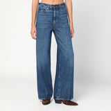 Frame The Collegiate blue jeans in recycled denim