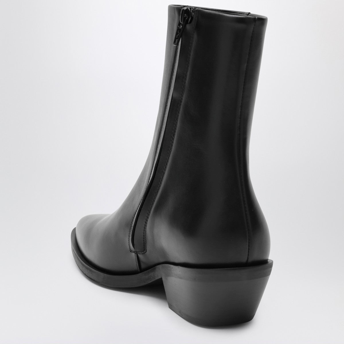 A.EMERY The Hudson black leather ankle boots