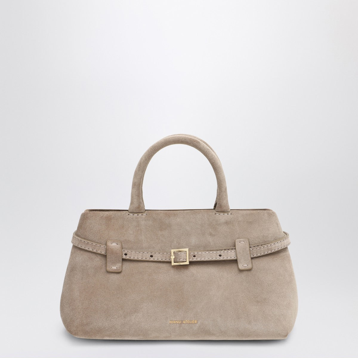 Manu Atelier Le Cambon 25 Cork bag in suede