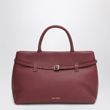 Manu Atelier Le Cambon 35 burgundy bag in suede