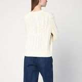 Polo Ralph Lauren Cream-colored sweater with flag detail