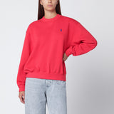 Polo Ralph Lauren Orange-red cotton-blend sweatshirt