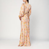 Malina Alize long dress with floral print