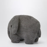 Bon Ton Toys Grey velvet elephant plush 23 CM