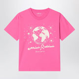 Mini Rodini Pink T-shirt in organic cotton