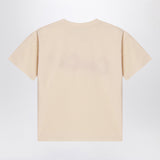 Mini Rodini Light beige T-shirt in organic cotton