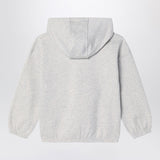 Mini Rodini Grey organic cotton hoodie