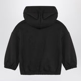 Mini Rodini Black hoodie with Cat Ears