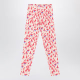Mini Rodini Red patterned leggings in organic cotton