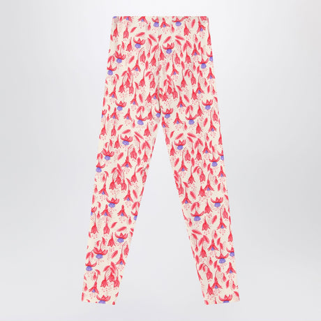 Mini Rodini Red patterned leggings in organic cotton