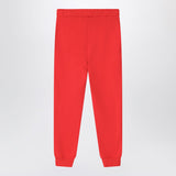 Mini Rodini Red organic cotton jogging trousers