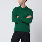 Sacai Green wool sweater