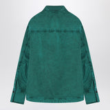 The Attico Green cotton shirt