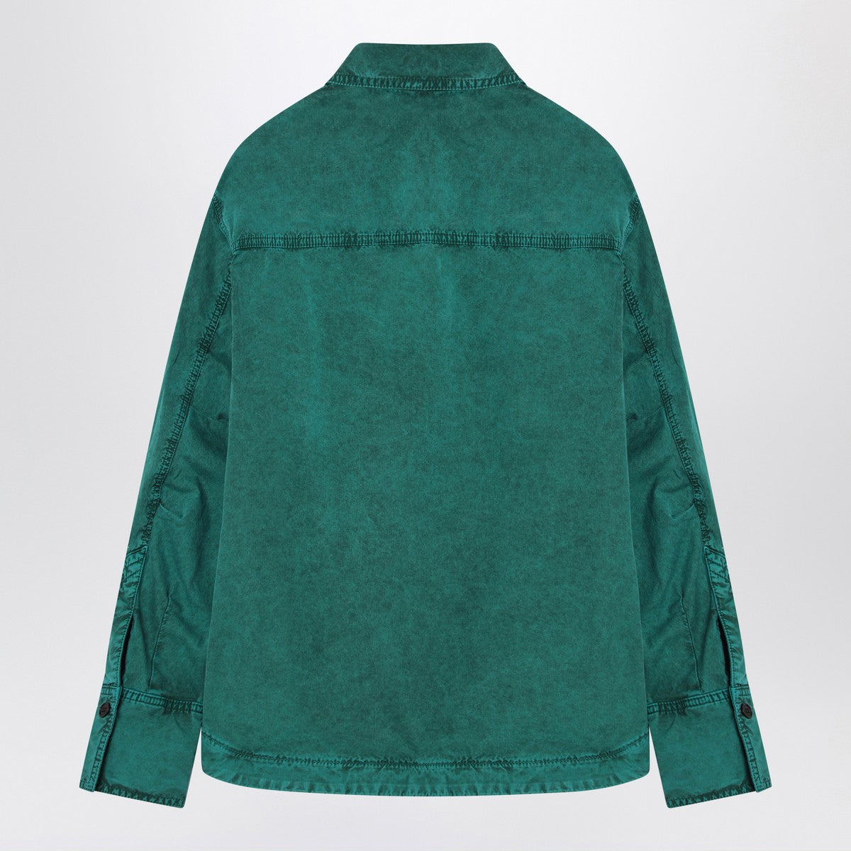 The Attico Green cotton shirt