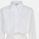 The Attico White cotton shirt