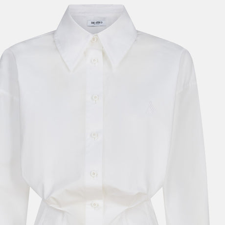 The Attico White cotton shirt