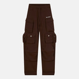 The Attico Brown Fern cargo pants