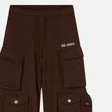 The Attico Brown Fern cargo pants