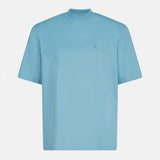 The Attico Light blue cotton T-shirt