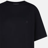 The Attico Black cotton T-shirt