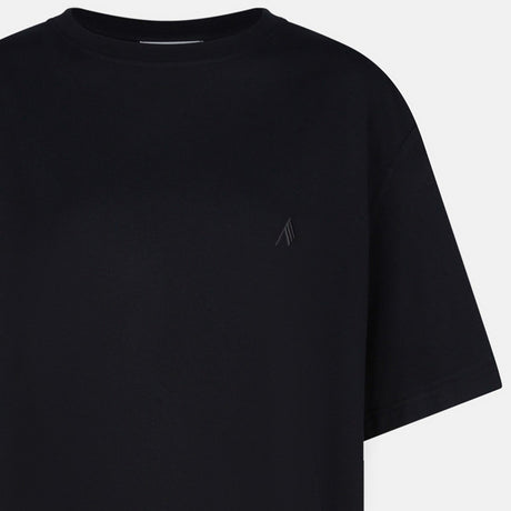The Attico Black cotton T-shirt