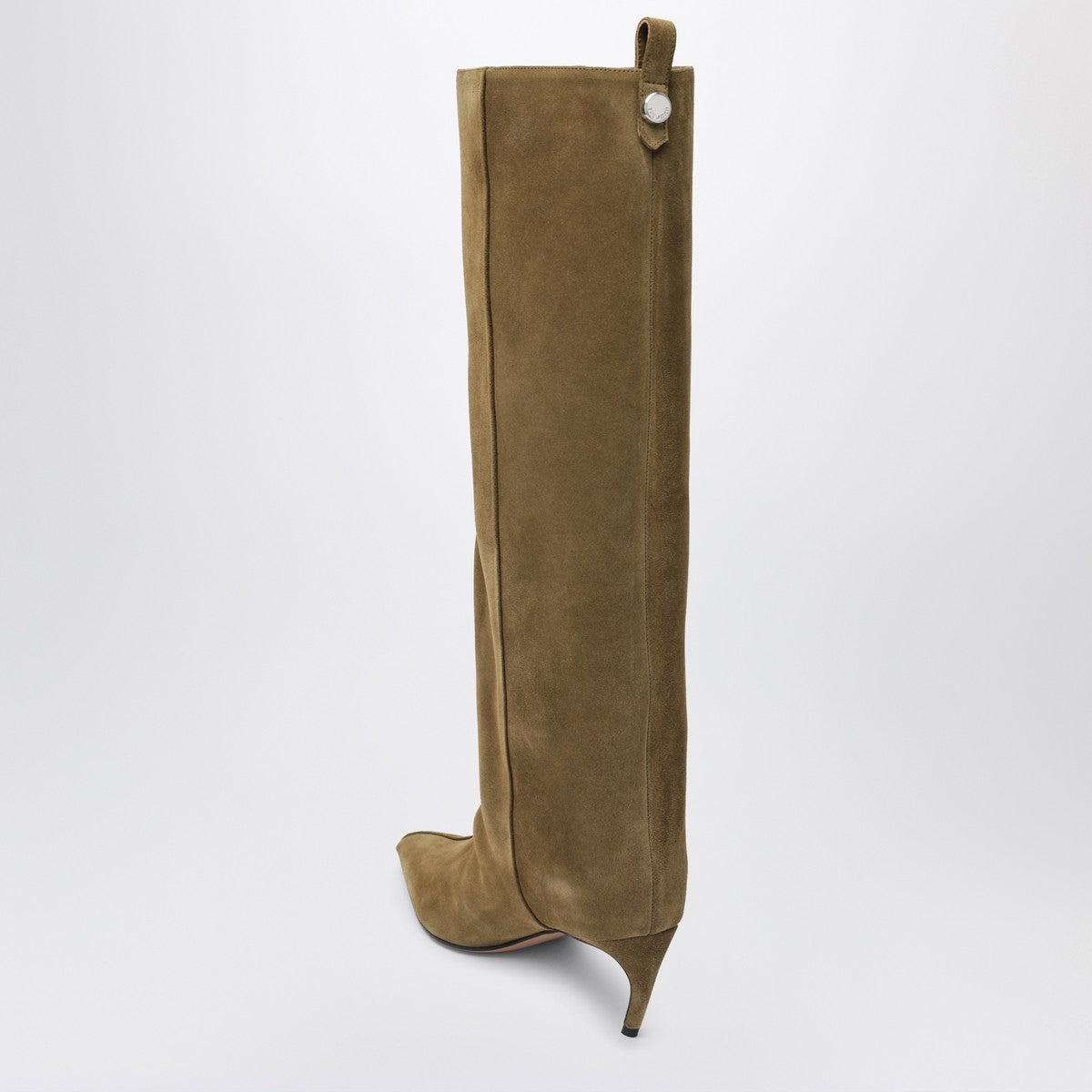 The Attico Lea Military Green high boot