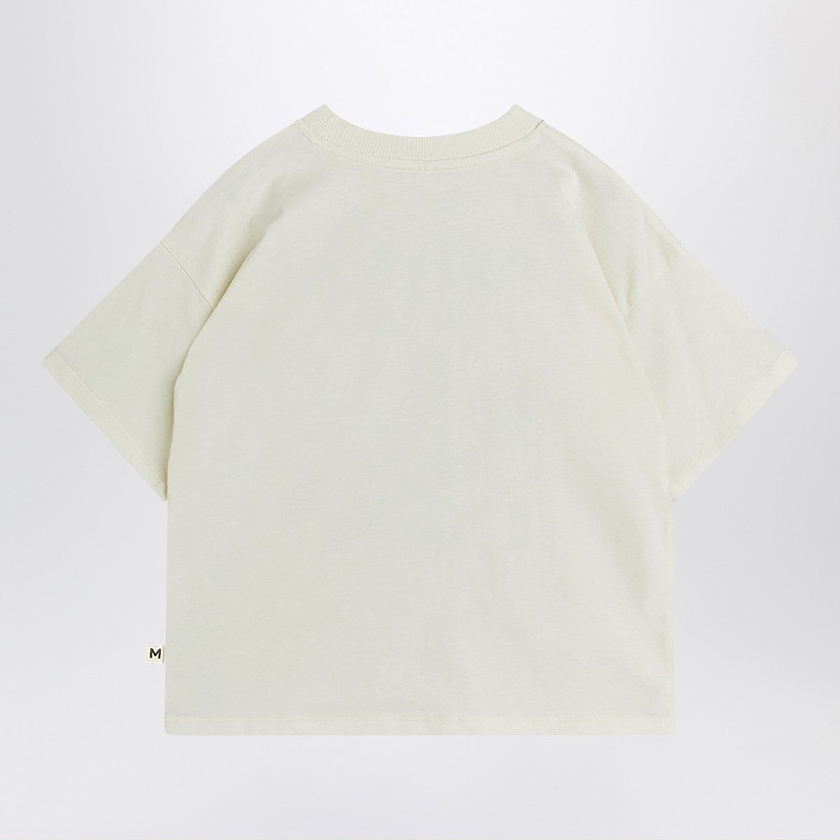 Mini Rodini white T-shirt with municipal print
