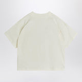 Mini Rodini white T-shirt with Flundra print
