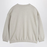 Mini Rodini Gray sweatshirt with seagull print