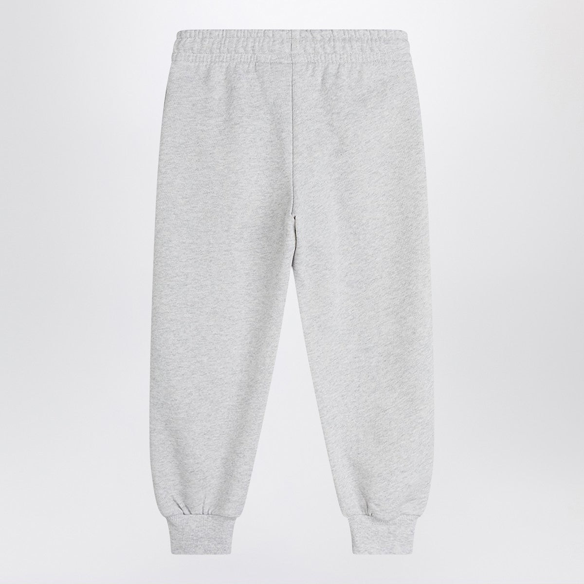 Mini Rodini Gray jogging pants with Flundra print