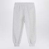 Mini Rodini Gray jogging pants with Flundra print