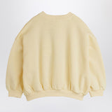 Mini Rodini Ivory sweatshirt with mammoth print