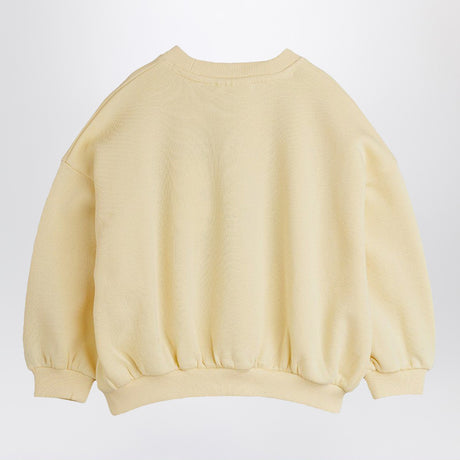 Mini Rodini Ivory sweatshirt with mammoth print