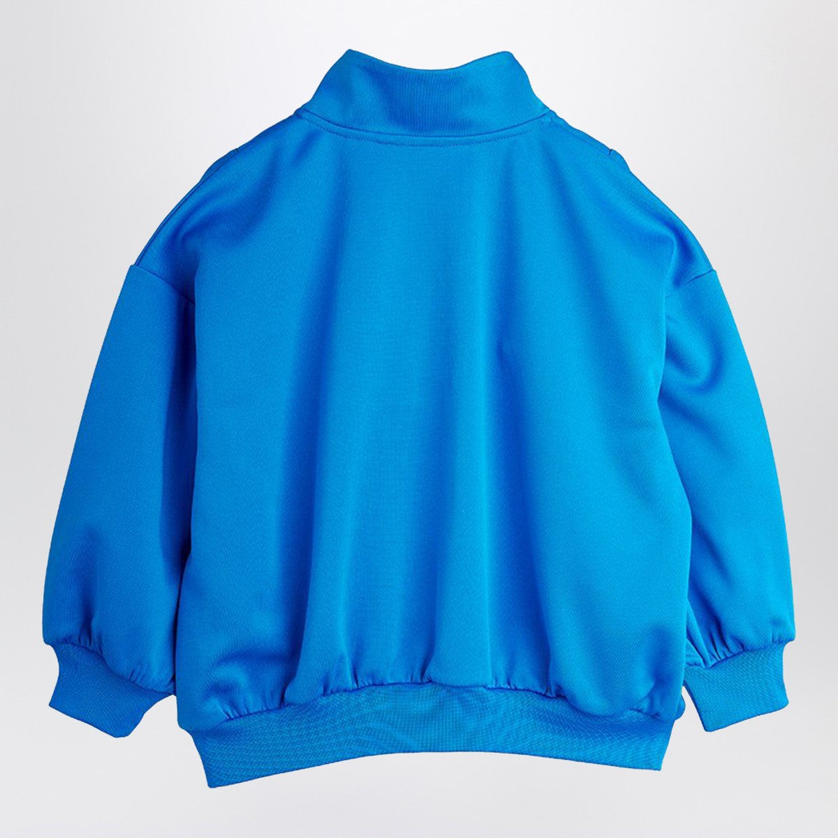 Mini Rodini Blue Ritzratz half-zip sweatshirt