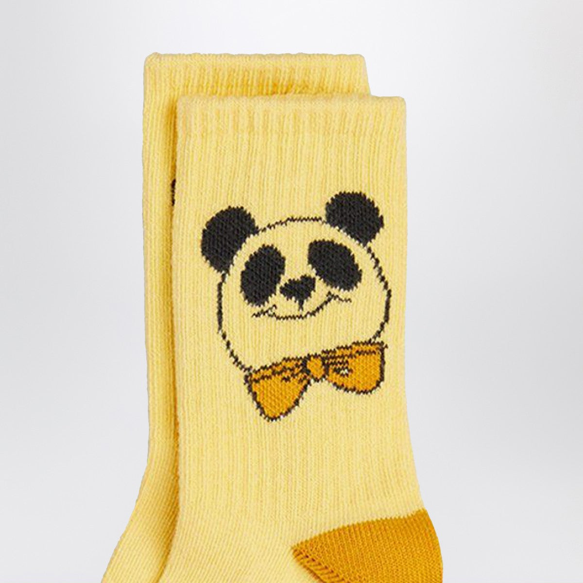 Mini Rodini Two pairs of socks with panda and cat motif